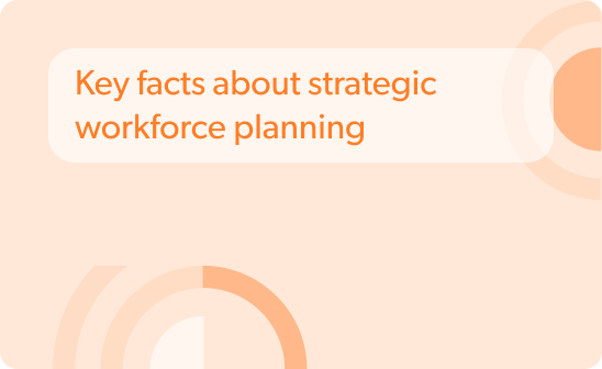 Key facts about strategic workforce planning